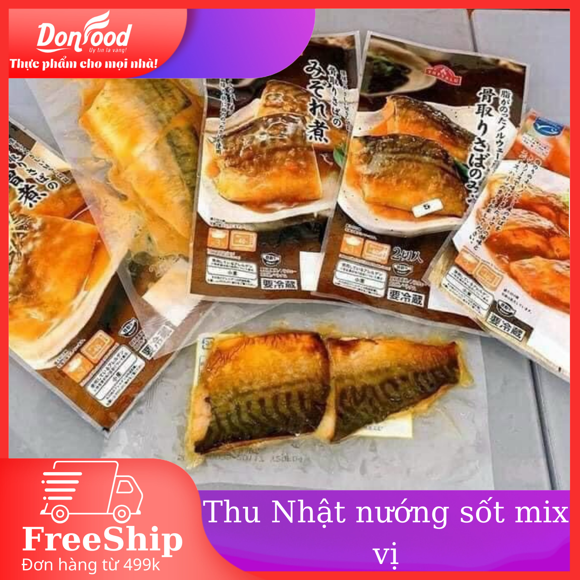 -Thu Nhật nướng sốt Mix Vị -1kg