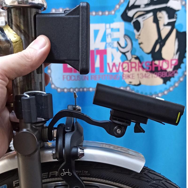 Giá Đỡ Đèn Pin Cho Xe Đạp BROMPTON 14 16 20 CATEYE Gaciron