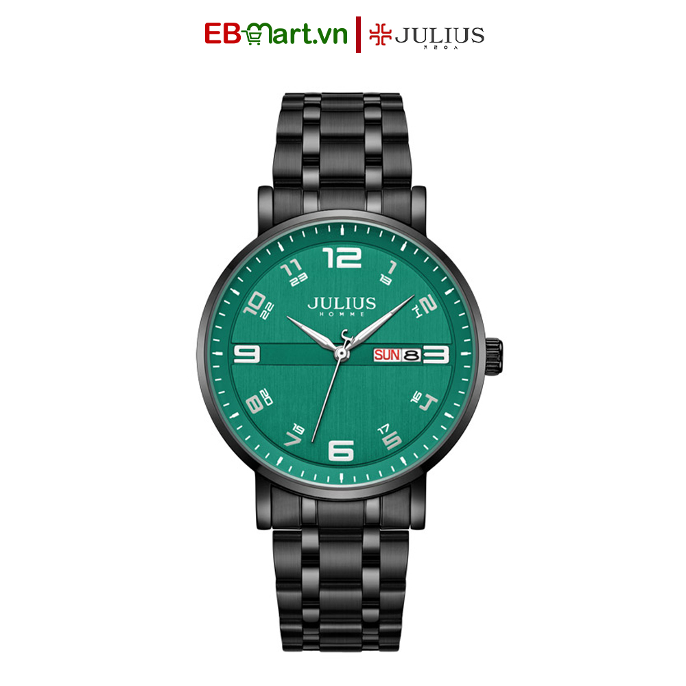 Đồng Hồ Nam Julius JAH-140 Có Lịch Đường Kính 42mm | EBMart