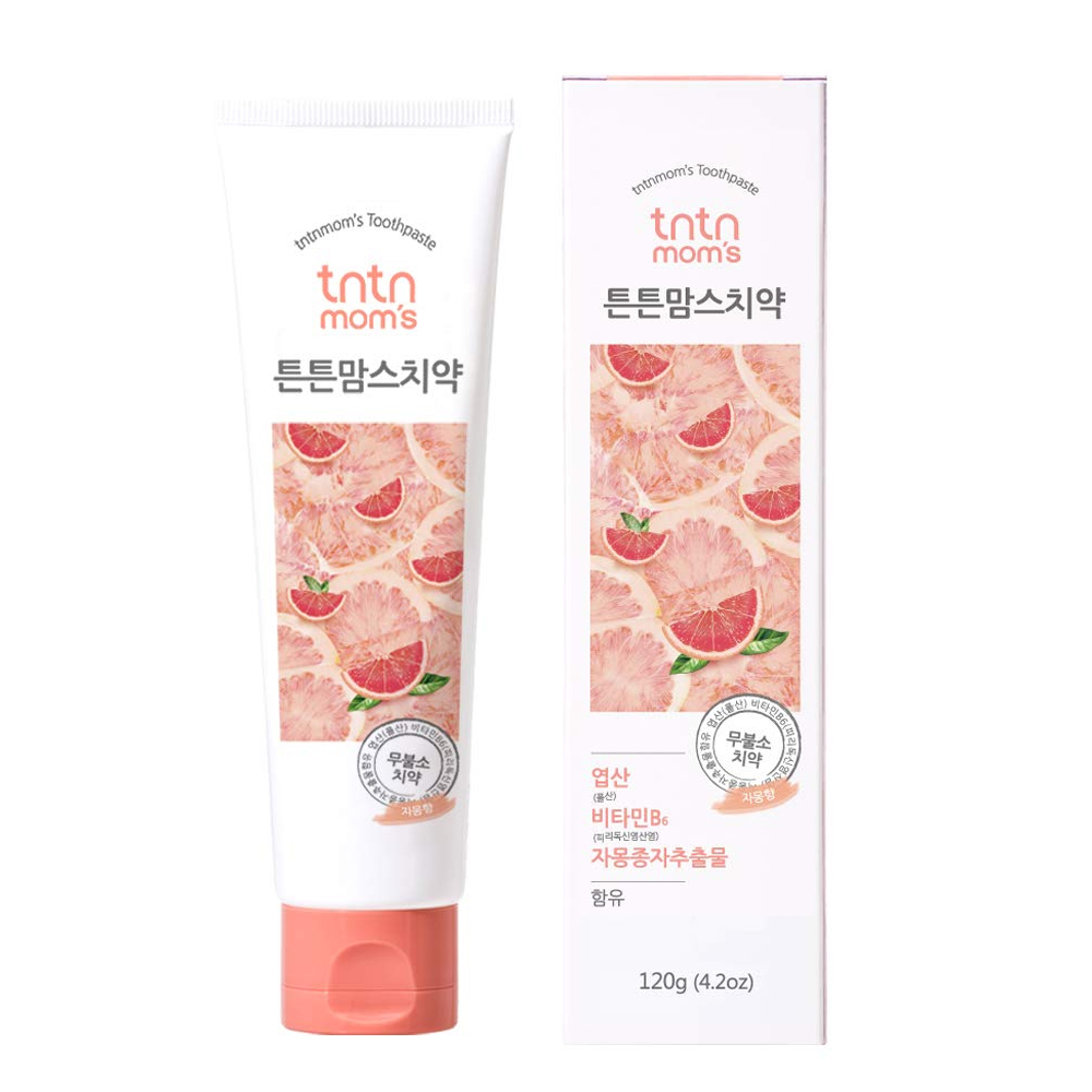 Kem Đánh Răng Hữu Cơ Cho Mẹ Bầu Và Trẻ Nhỏ Tntn Mom's Natural ToothpasteTuýp 120gr Từ Hàn Quốc - Sản Phẩm Dành Riêng Cho Mẹ Bầu