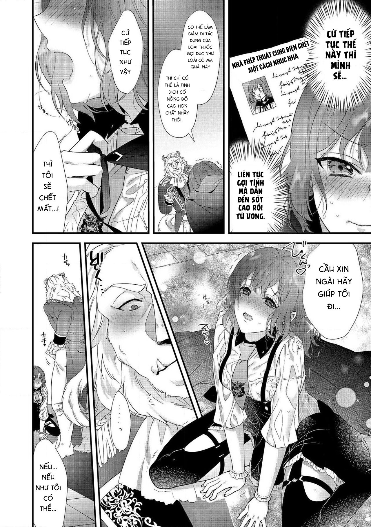 cô gái trinh trắng và quái thú chapter 2.2 1