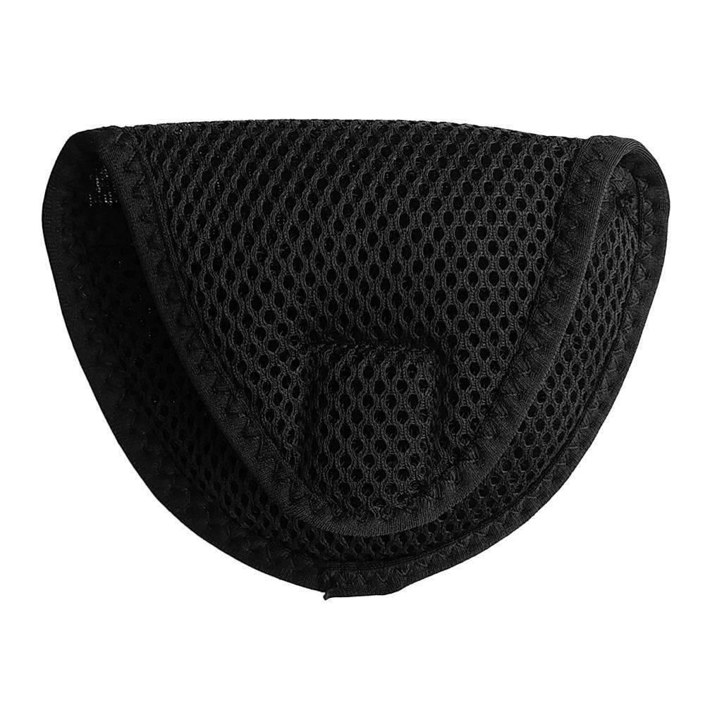 3-20pack Mallet Putter Head Cover Headcover Protector Bag Golf Accessories Black