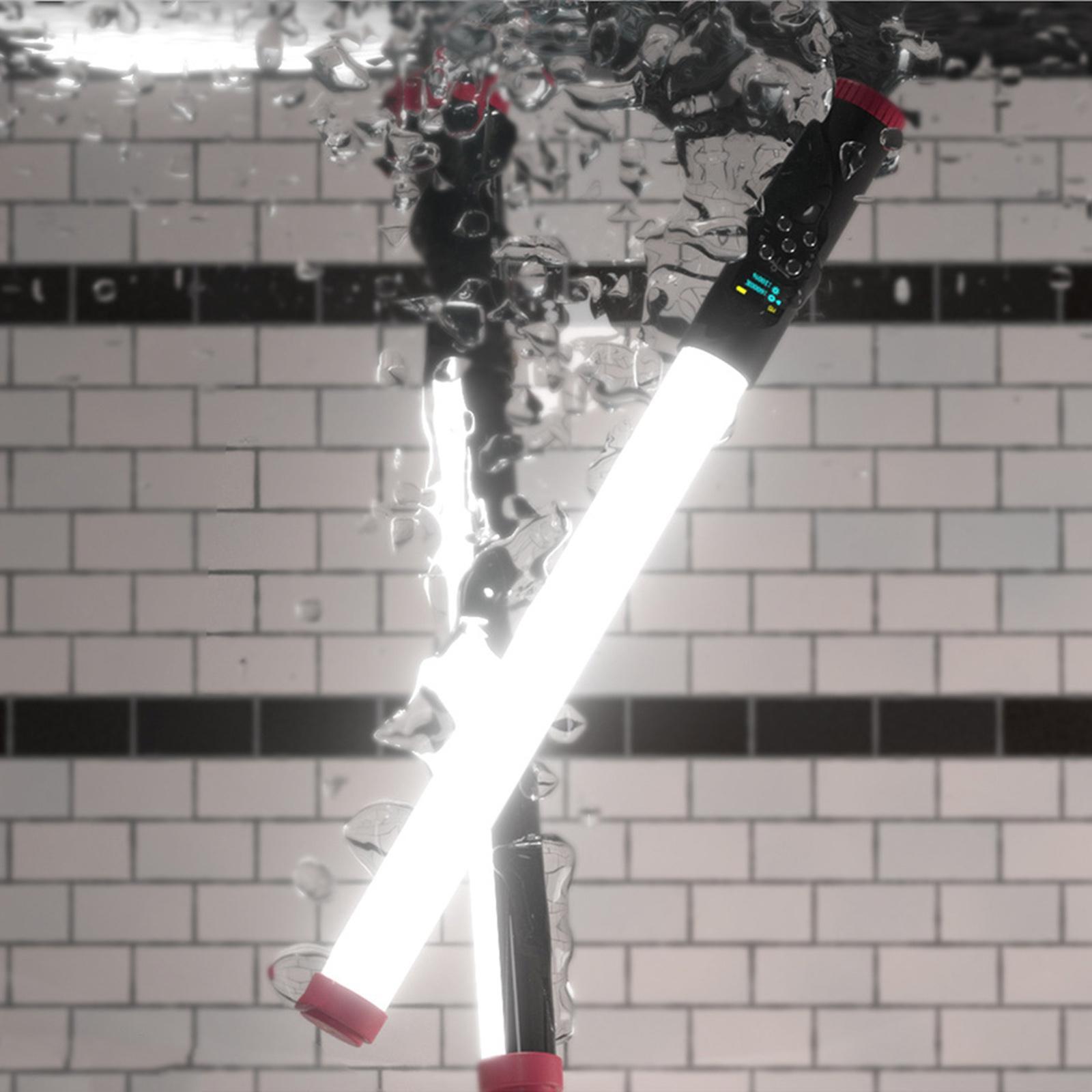 RGB Handheld LED Video Light Remote Control USB Rechargeable Tube Lights