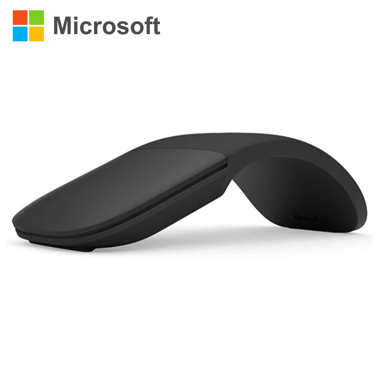 Chuột Không Dây Bluetooth Uốn Dẻo Microsoft Arc Mouse Dùng Cho Macbook Surface Laptop - Hàng Chính Hãng