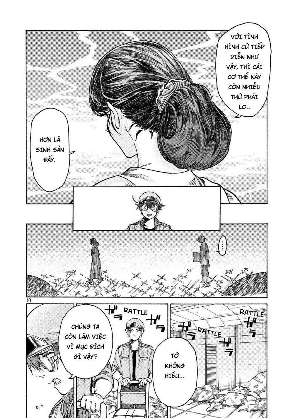 biệt đội tế bào black - hataraku saibou black chapter 6 10