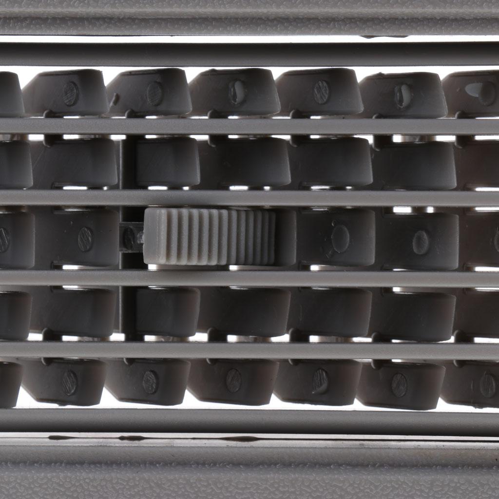 4xCar Marine RV Boat AC Air Conditioning Linear Ventilation Grille Cover Ducted Gray