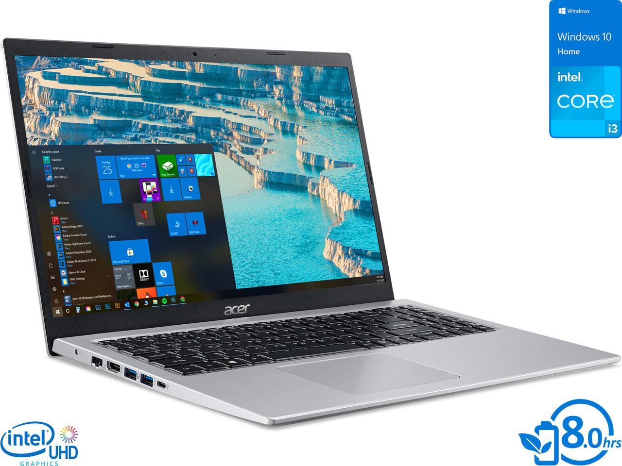 Hình ảnh Laptop Acer Aspire 5 Core i3-1115G4/4GB/128GB/15.6"FHD (1920 x 1080)/Iris Xe Graphics/Webcam/Windows 10 - Hàng nhập khẩu