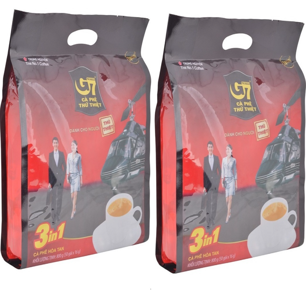 Combo 2 gói cafe sữa G7 3in1 Trung Nguyên ( 800g / gói )