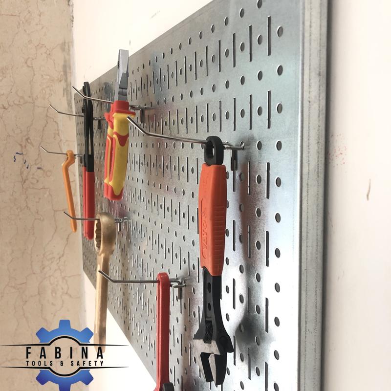 Tấm lưới Pegboard mạ kẽm treo dụng cụ