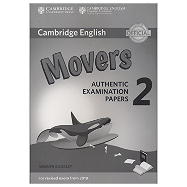 Cambridge English Young Learners 2 for Revised Exam from 2018 Movers Answer Booklet: Authentic Examination Papers