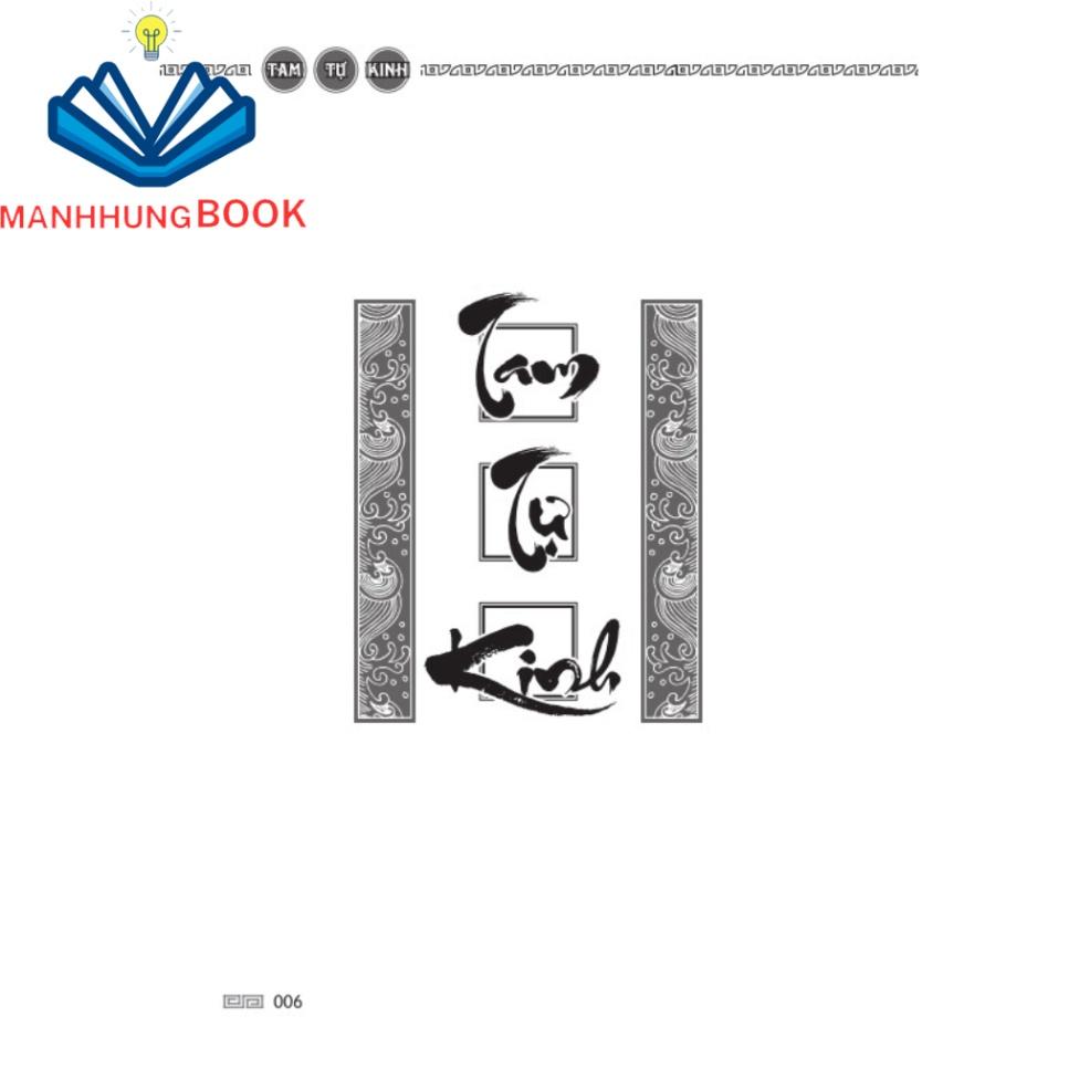 Sách - Tam Tự Kinh (bìa mềm)
