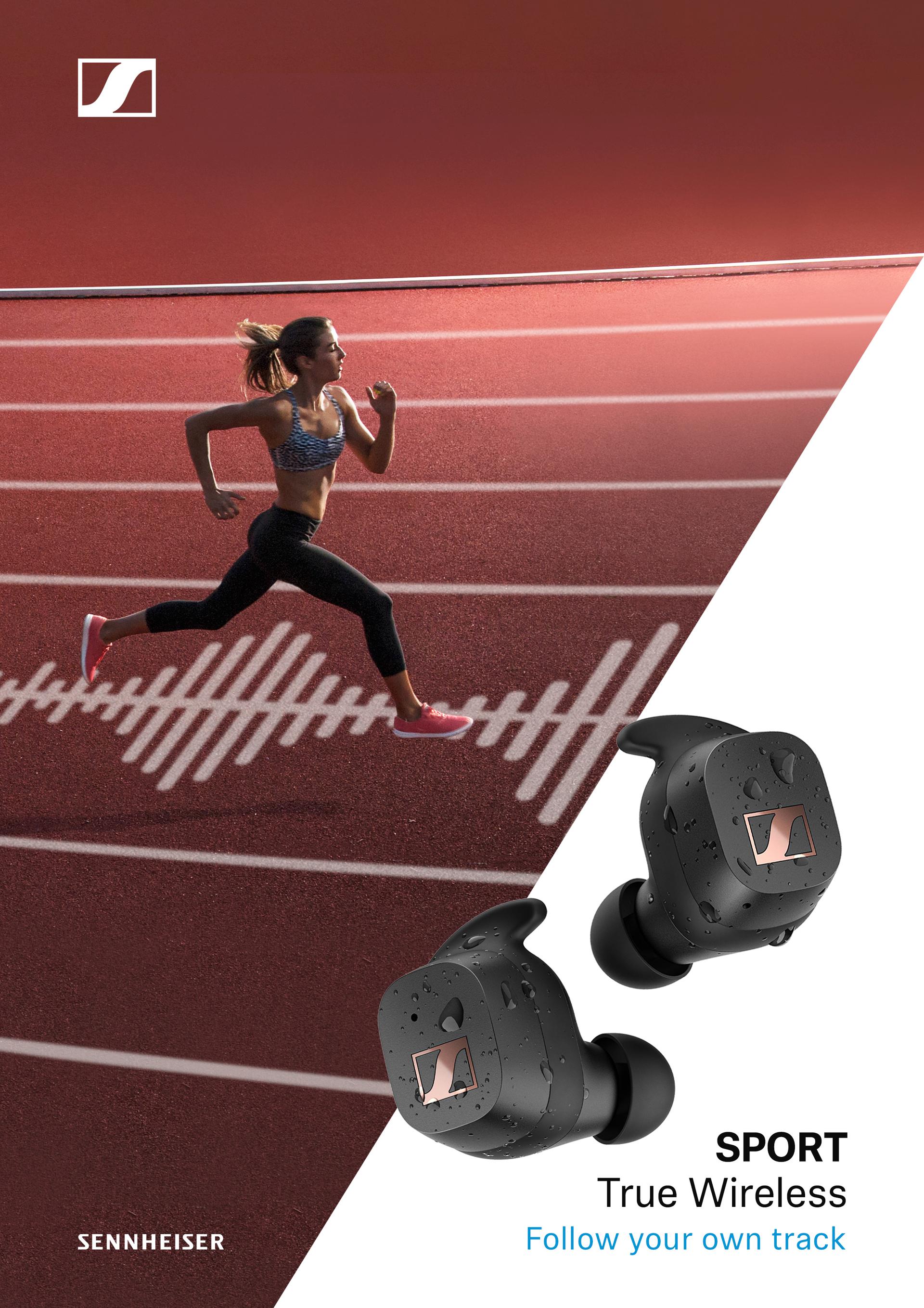 Tai nghe SENNHEISER SPORT True Wireless - Hàng Chính Hãng