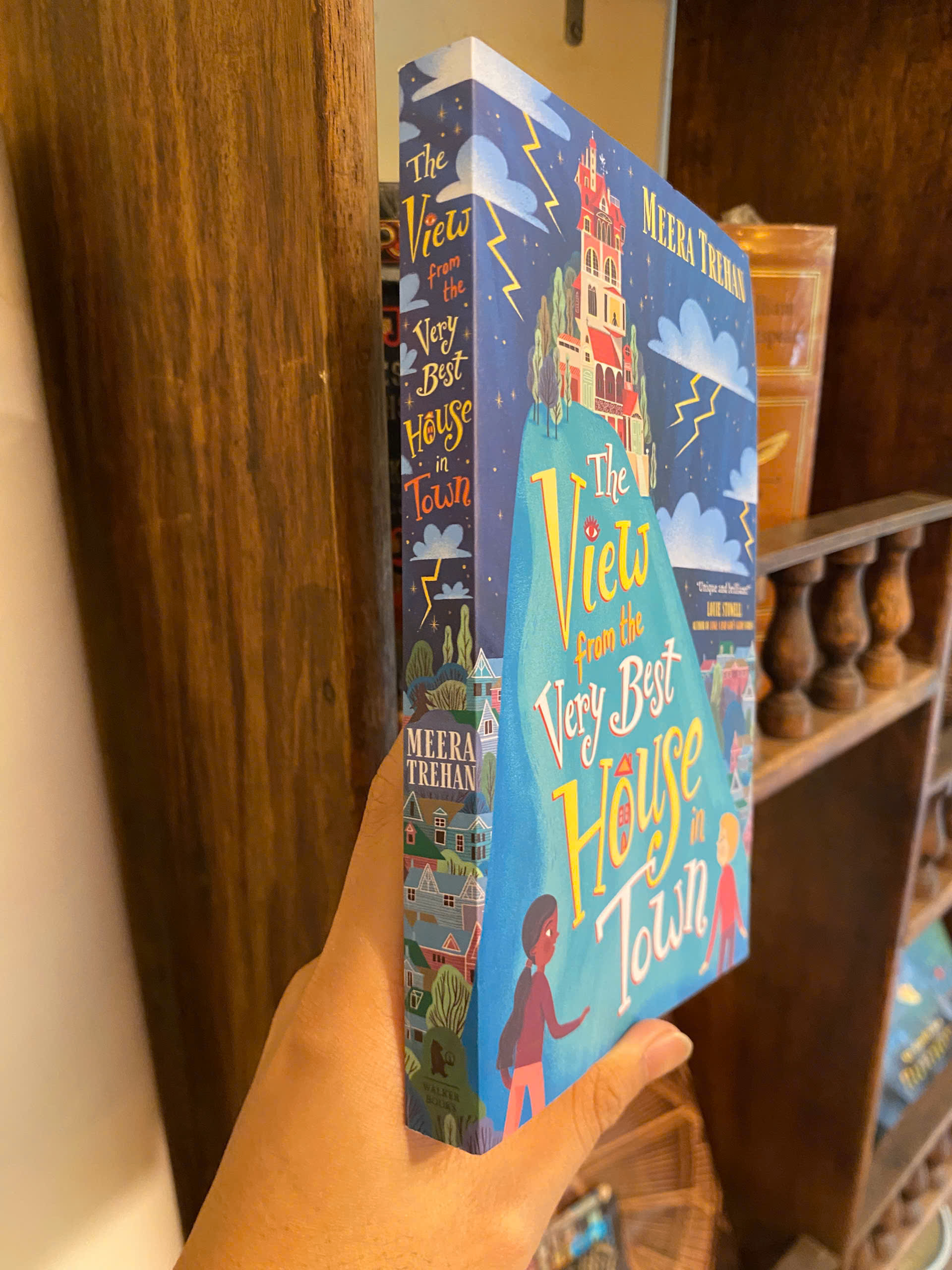Sách - The View from the Very Best House in Town by Meera Trehan | Children's Fiction English Book
