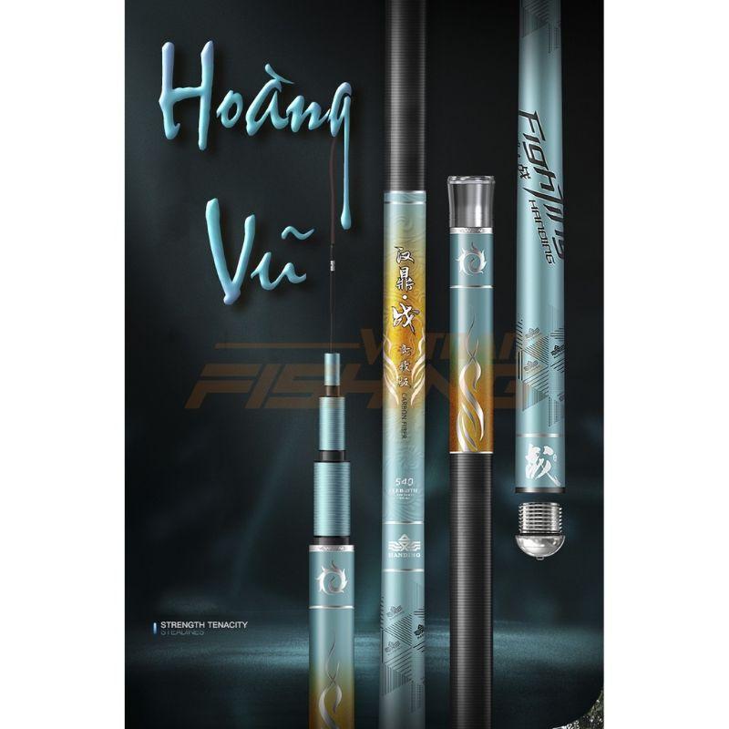 Cần câu tay 6H handing - fighting Hoàng Vũ 6H + Bảo hành ngọn