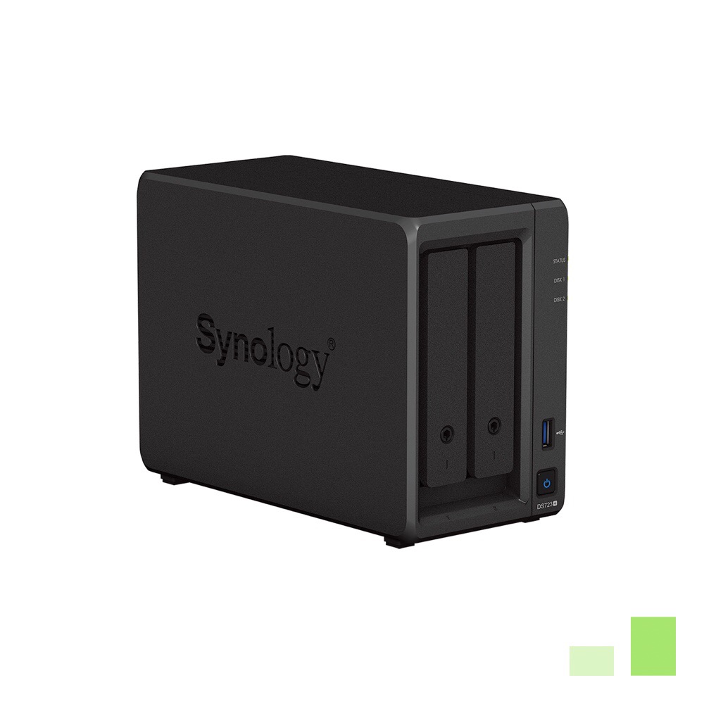 Synology DS723+ model 2-bay thiết bị lưu trữ dữ liệu mạng - Hàng chính hãng