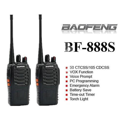 Bộ 2 Bộ Đàm Baofeng BF-888S Full Phụ Kiện