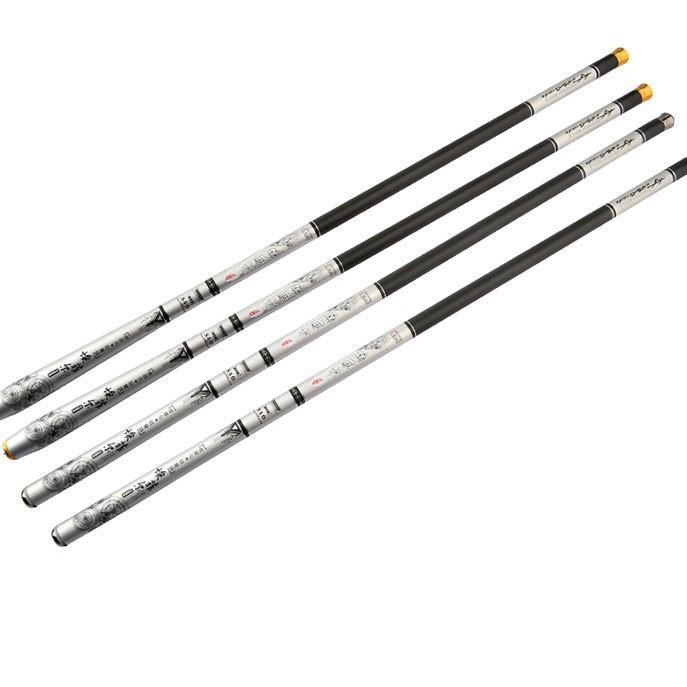 Cần Câu Tay Carbon Gama Seiko - Tặng Kèm Lưỡi Và Cước Câu