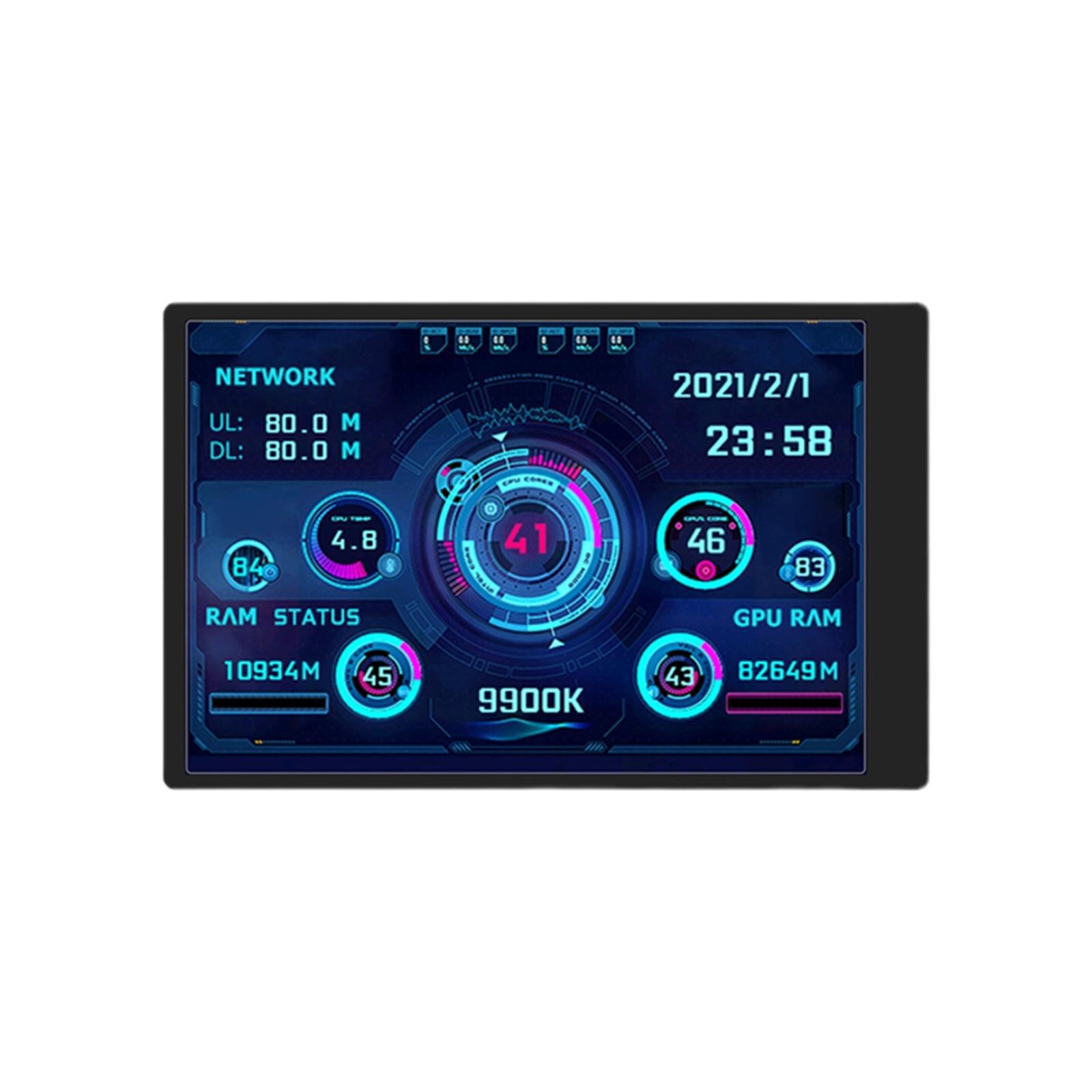 3.5 inch IPS Screen Monitor for CPU GPU RAM HDD USB Secondary Screen for PC
