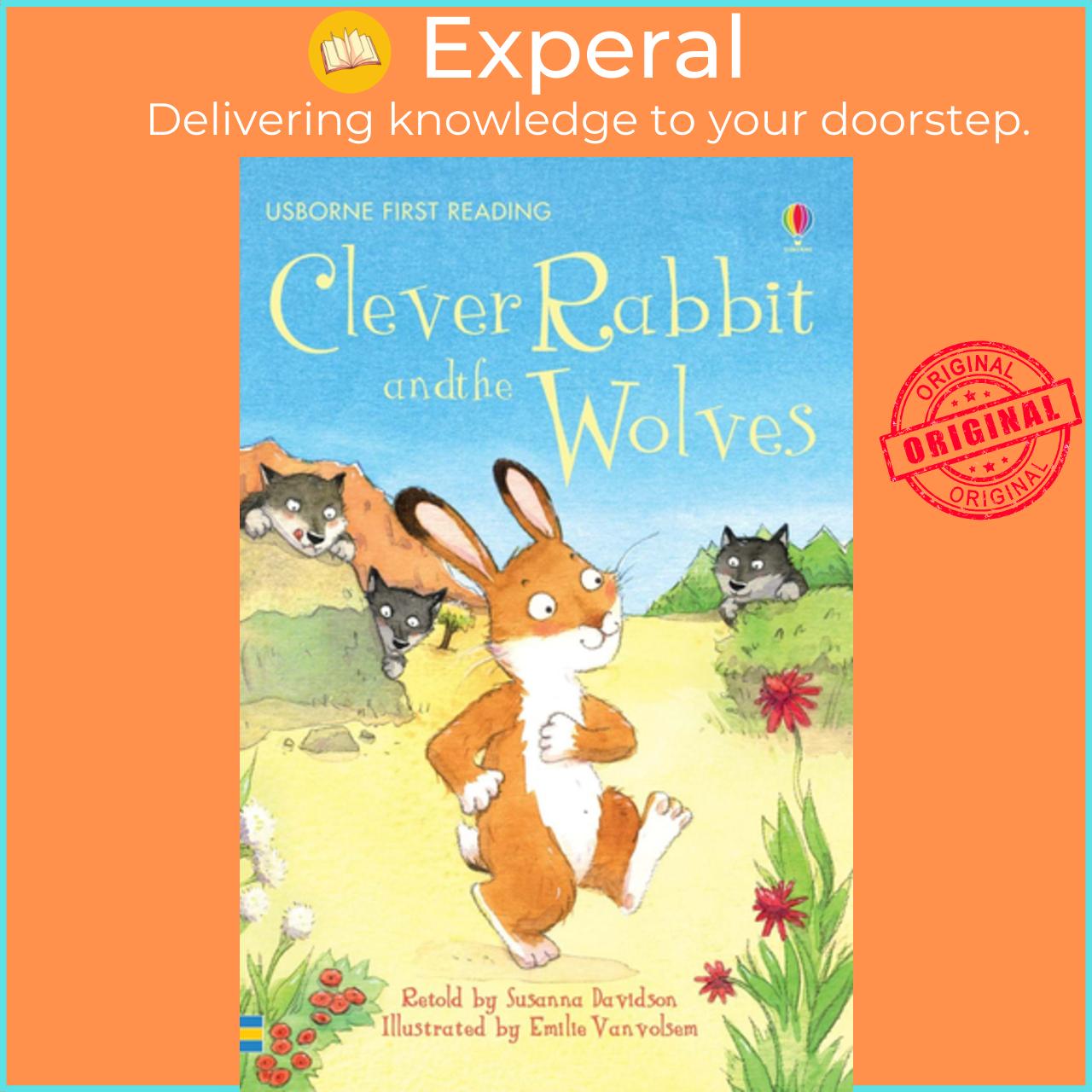 Sách - Clever Rabbit and the Wolves by Unknown