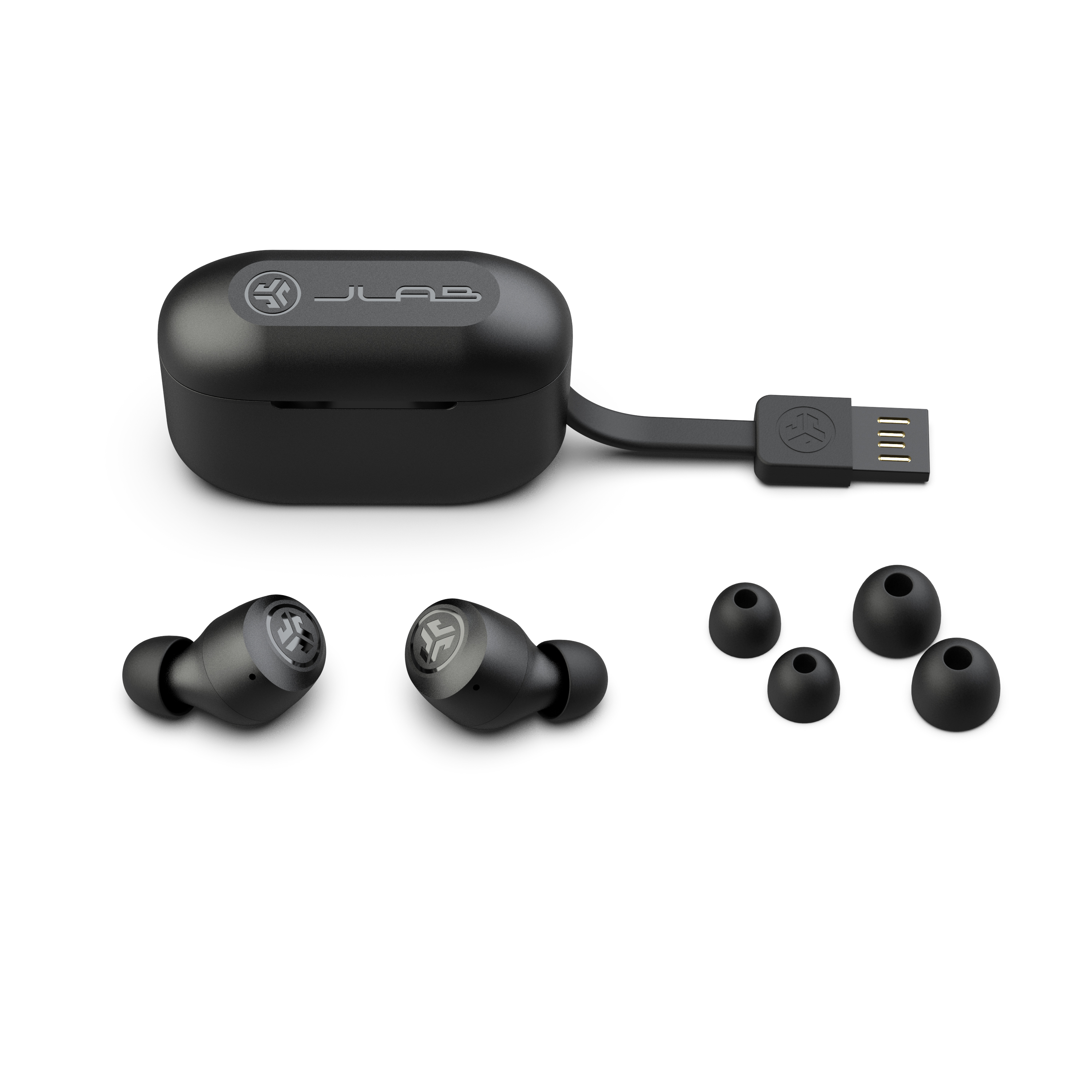 Tai nghe Bluetooth TWS không dây Jlab Go Air Pop thời gian nghe 32H EQ3 Sound chuẩn IPX4 chống ồn tích hợp dây sạc - Hàng chính hãng - BH 2 năm 1 đổi 1