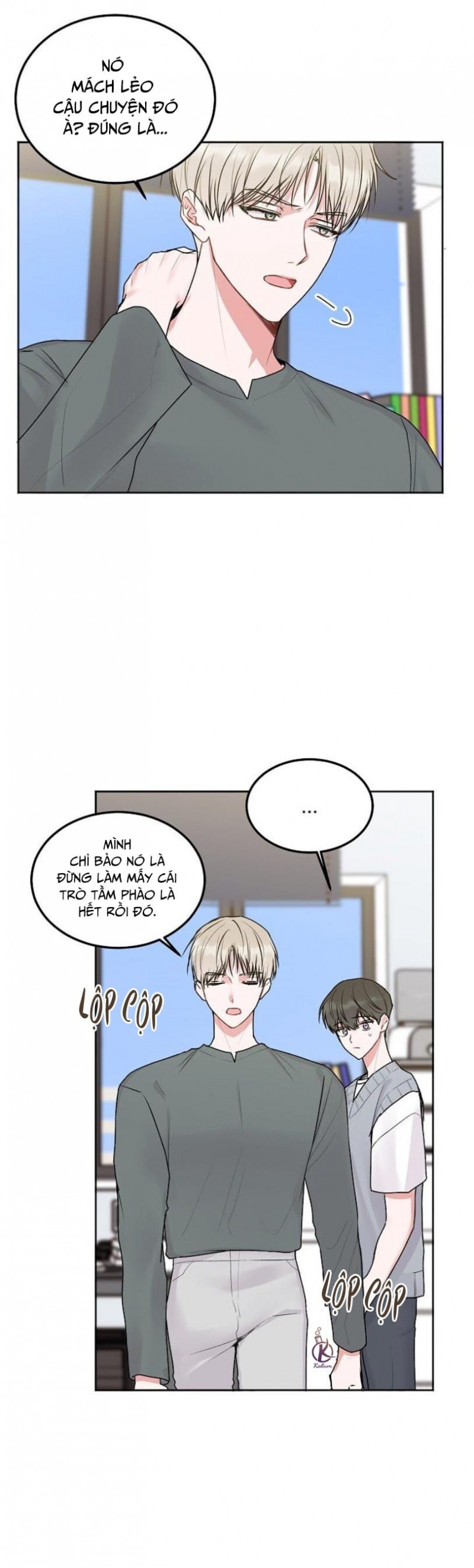 tiền bối, đừng khóc mà! chapter 43 8