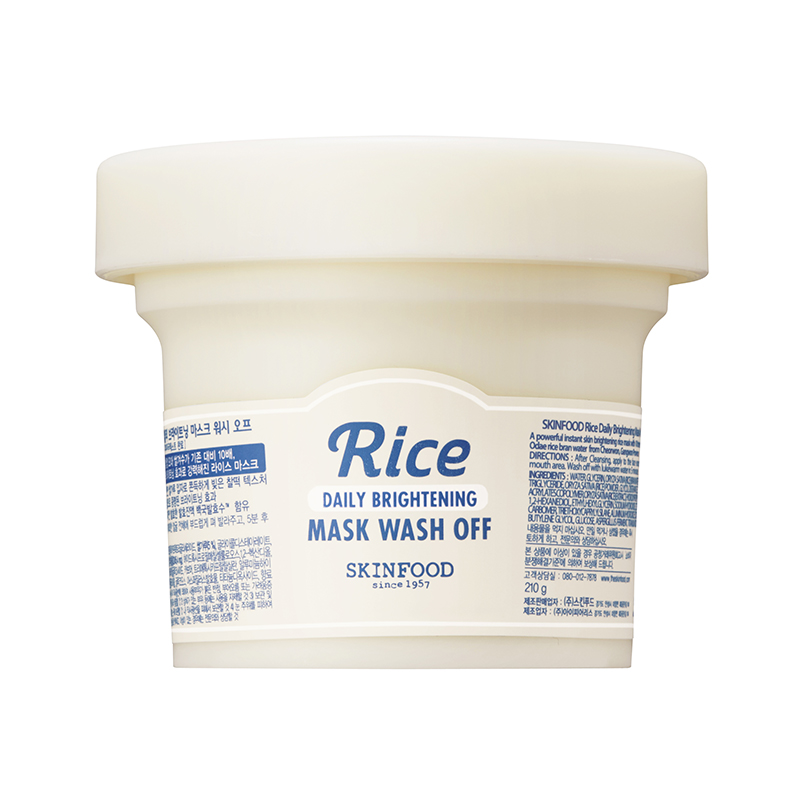 Mặt nạ rửa RICE DAILY BRIGHTENING MASK WASH OFF