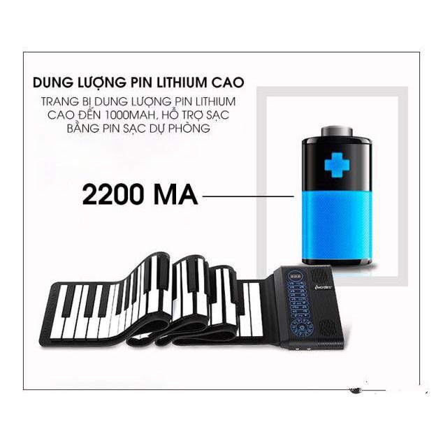 Piano Phím Cuộn xếp gọn