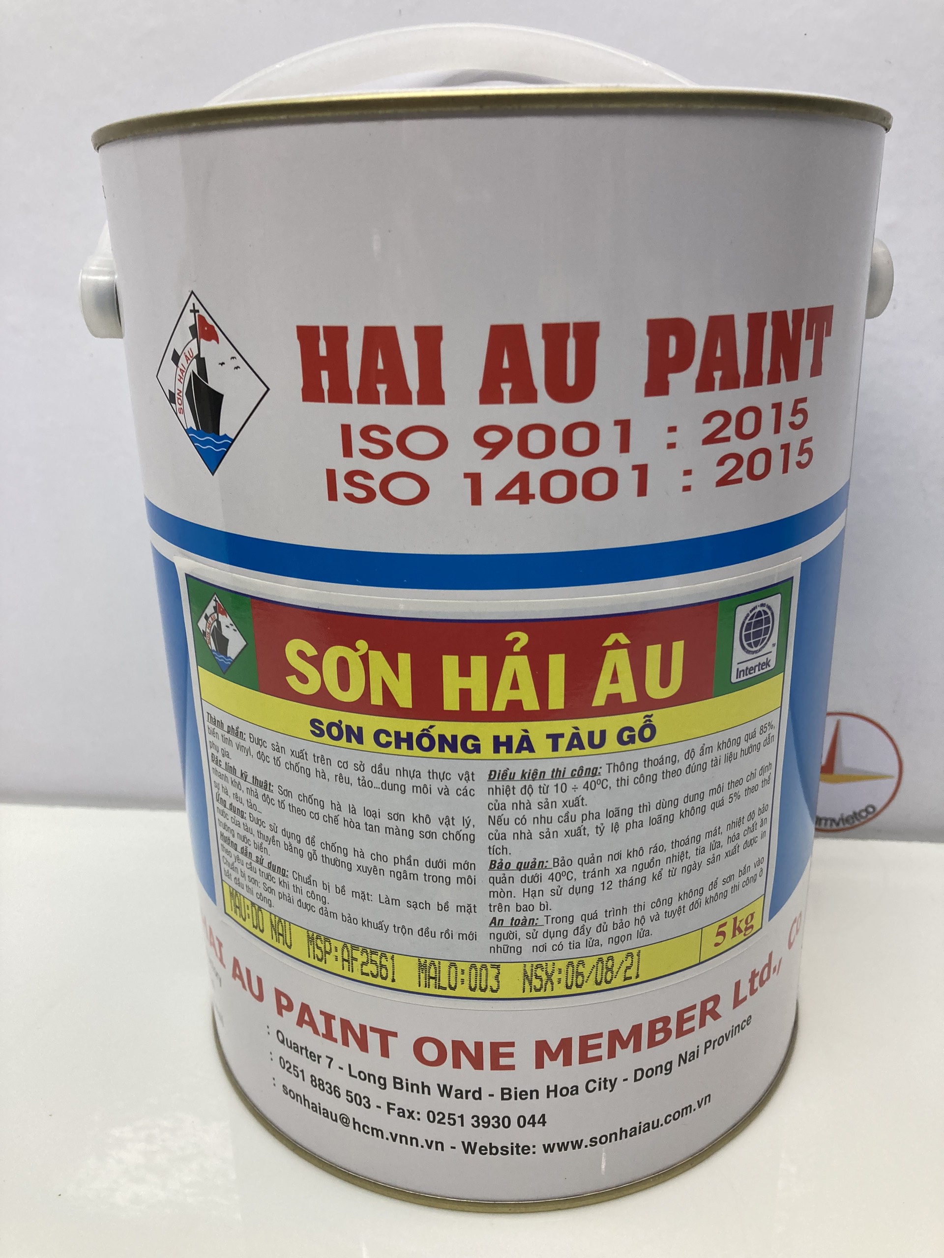 Sơn chống hà Hải Âu AF2561 dùng cho tàu gỗ  5kg