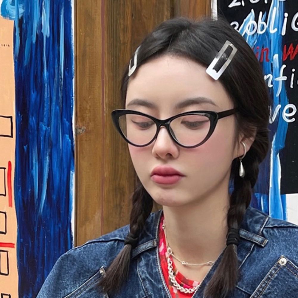 Kính thời trang nữ Mắt mèo thời ulzzang Hàn Quốc