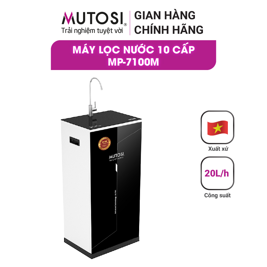 Máy lọc nước RO 10 lõi MP-7100M - Hàng chính hãng