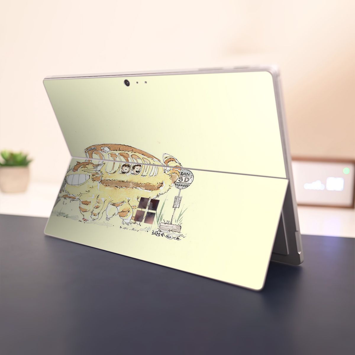 Skin dán hình Ghibli x09 cho Surface Go, Pro 2, Pro 3, Pro 4, Pro 5, Pro 6, Pro 7, Pro X