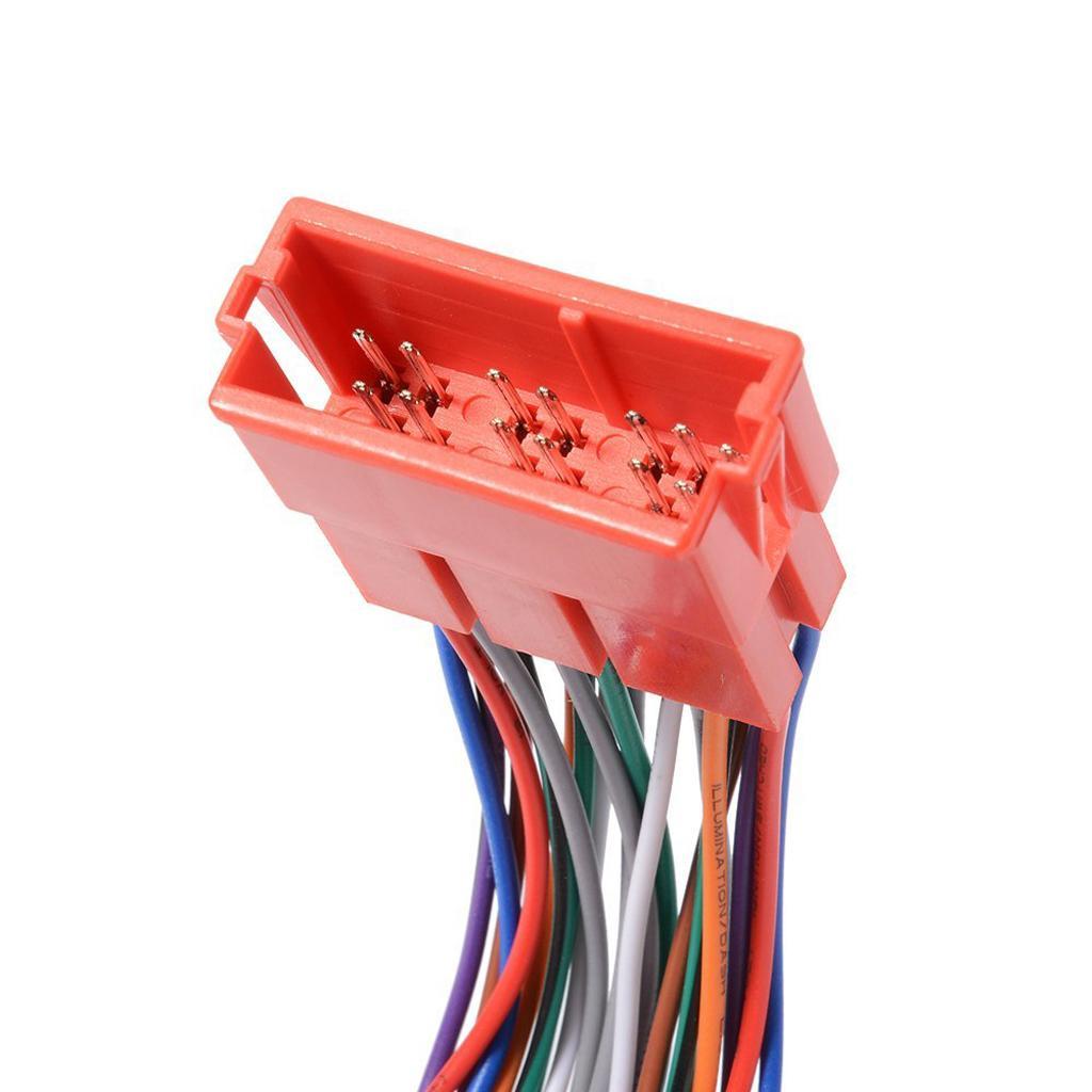 4X 8-Pins 20-Pins Mini ISO Harness Cable Adapter for   A2/ A3/ A4/ A6/ TT