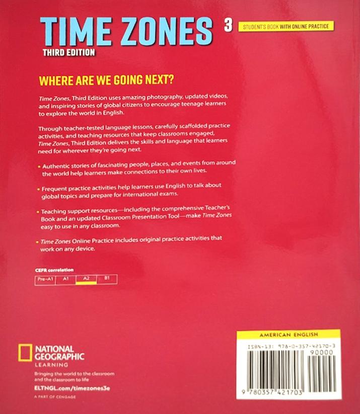 Time Zones 3: Student's Book With Online Practice And Student's EBook