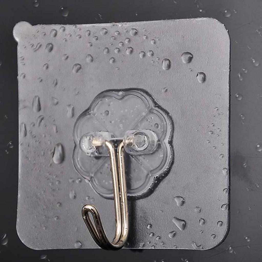 Móc Dán Tường Trong Suốt Siêu Dính, Móc Treo Đồ Dùng Cá Nhân Nhỏ Gọn Tiện Lợi, Móc Treo Chìa Khóa, Trong Gia Đình. TakyHome 2213