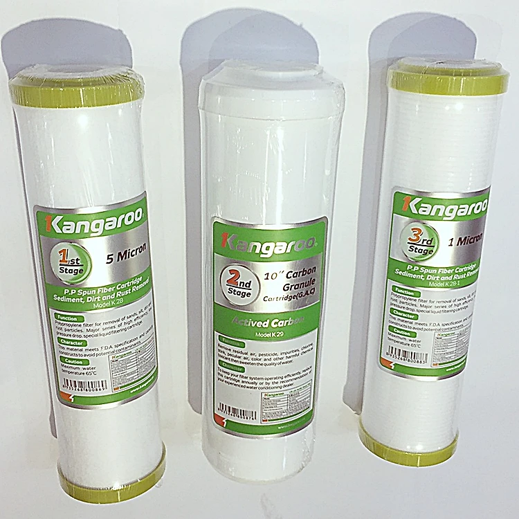 Bộ Lõi Lọc Nước Số 1, 2, 3 -Giao Hàng Nhanh