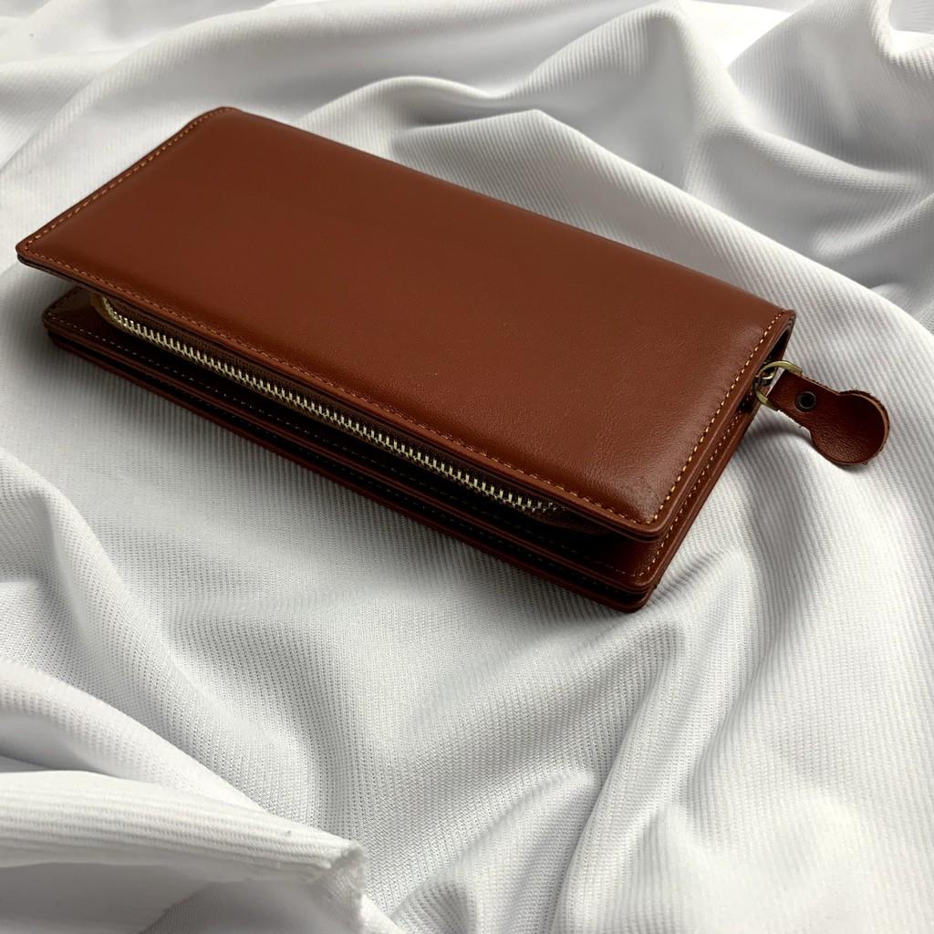 Ví Da Nam Cầm Tay Clutch, Ví Công Sở CL129