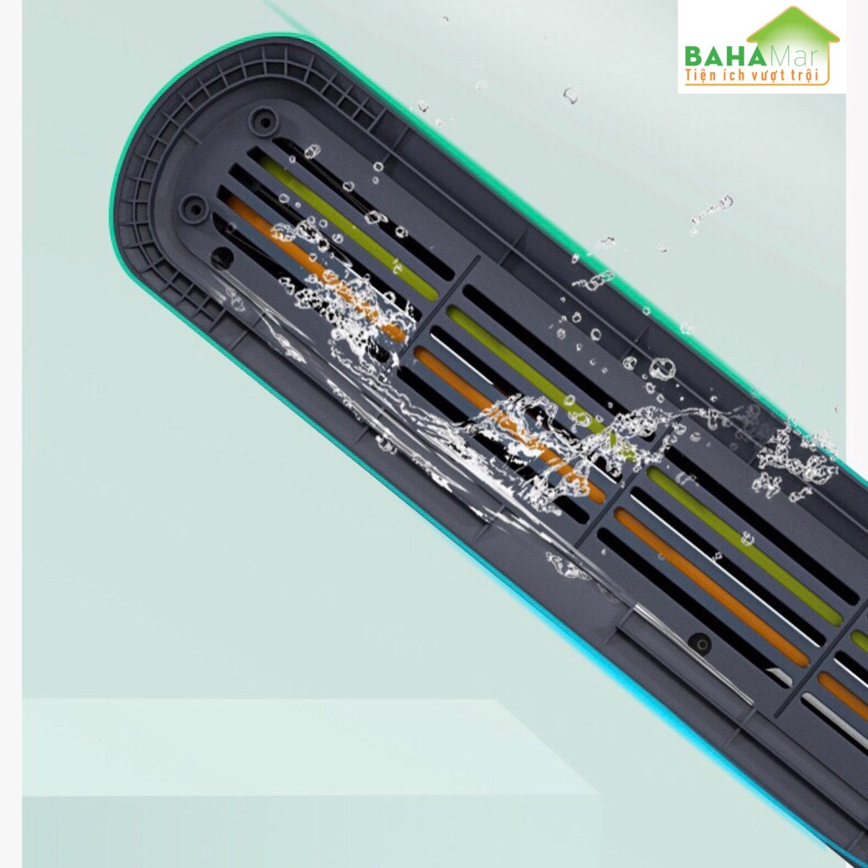 MÁY LÀM KHÔ TIỆT TRÙNG DAO THỚT BẰNG ÁNH SÁNG XANH UV CÓ SẠC NĂNG LƯỢNG MẶT TRỜI "BAHAMAR" Có sạc năng lượng ánh sáng, có hệ thống khử trùng bằng ánh sáng xanh, làm khô bằng không khí