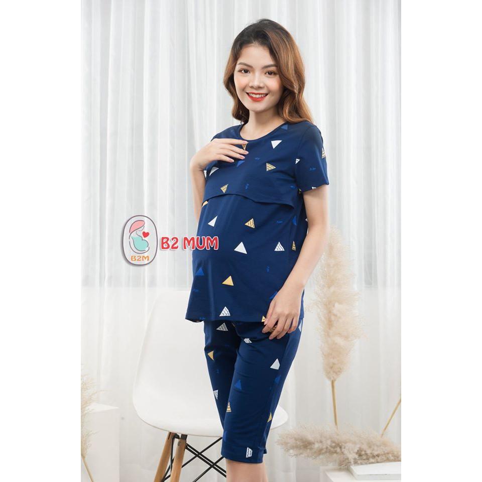 Bộ cotton ngố in hình 2in1