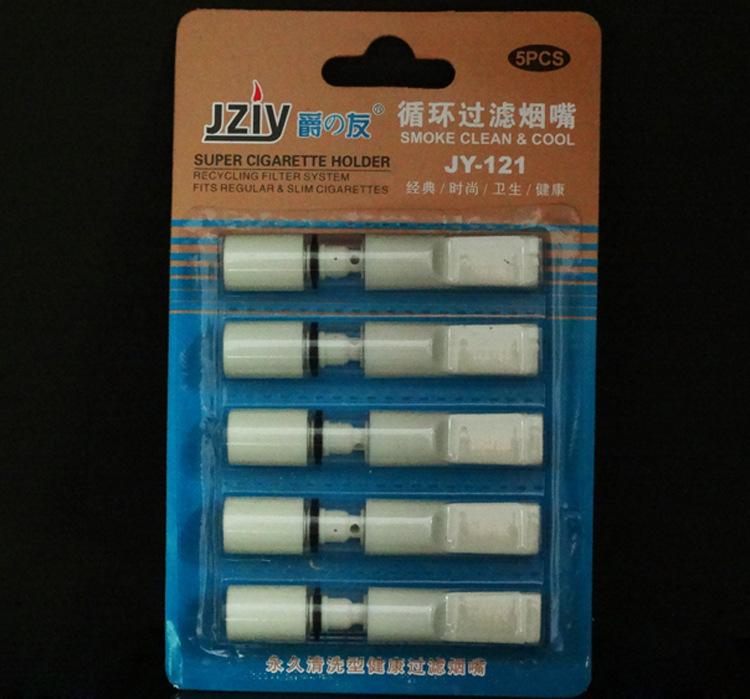 Vỉ 5 tẩu thuốc nhựa dẻo giá rẻ ( dùng được cả điếu nhỏ và to )