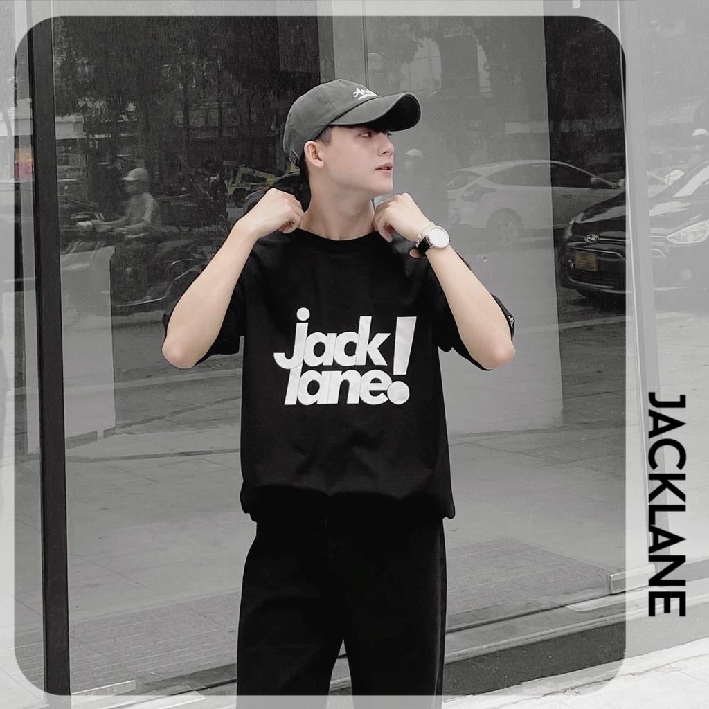 ÁO phông oversize in chữ JACK LANE, áo thun oversize unisex Jacklane
