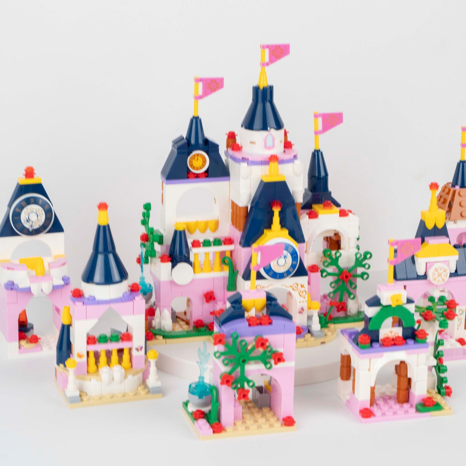 Bộ 6 Đồ Chơi Lắp Ráp Lâu Đài Cổ Tích 6 Trong 1 - Fairy Tale Castle - Toys&Joys 8776 (447 Mảnh Ghép)