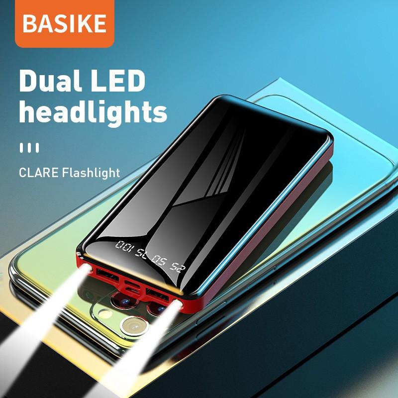 Sạc dự phòng BASIKE PT69P 10000mAh có thể mang lên máy bay màn hình kỹ thuật số LED-Hàng chính hãng