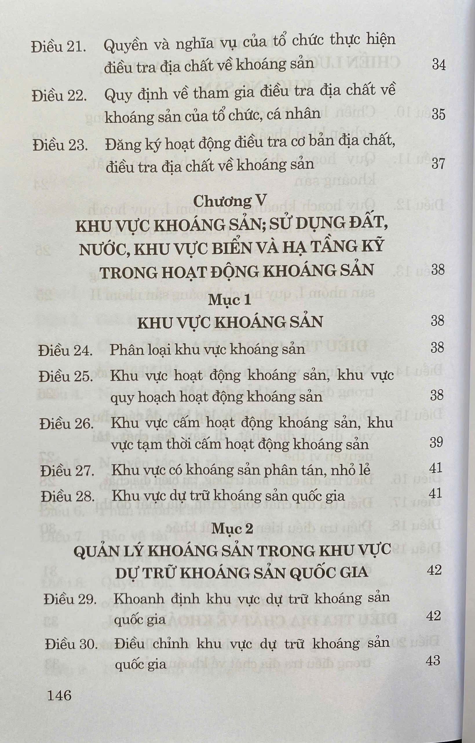 Luật Địa Chất và Khoáng Sản năm 2024