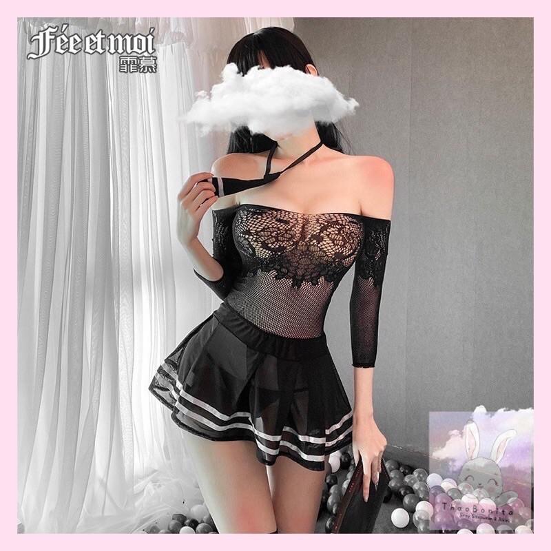 Set cosplay NỮ SINH BODY siêu SEXY T214 GIAO HOẢ TỐC HCM