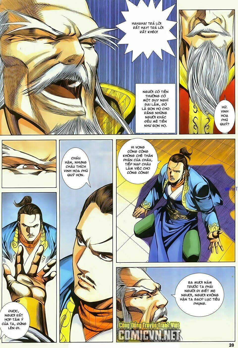 cổ long quần hiệp truyện chapter 83 20