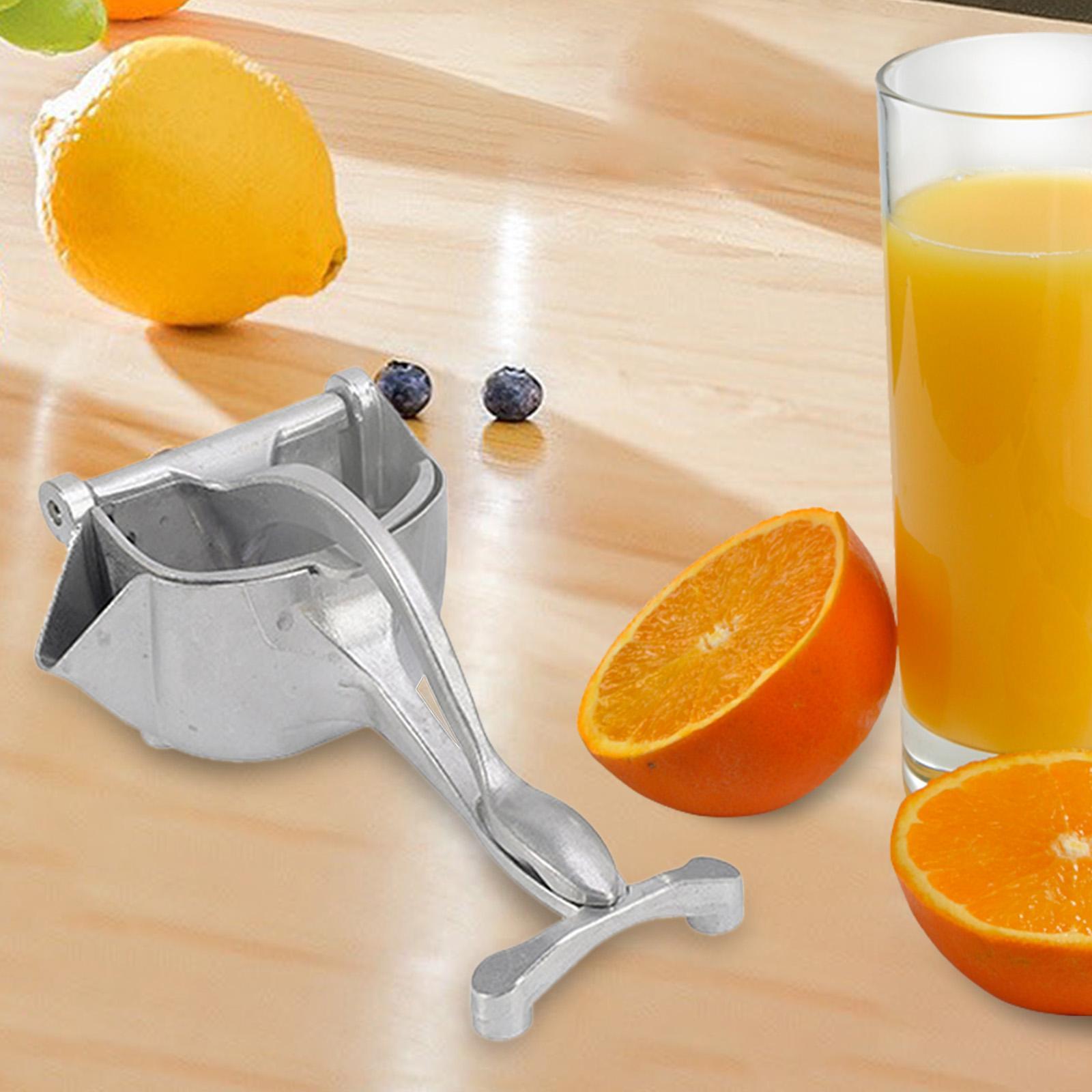 Aluminum Alloy Lemon Squeezer Portable Ergonomic Kitchen Tools Manual Juicer