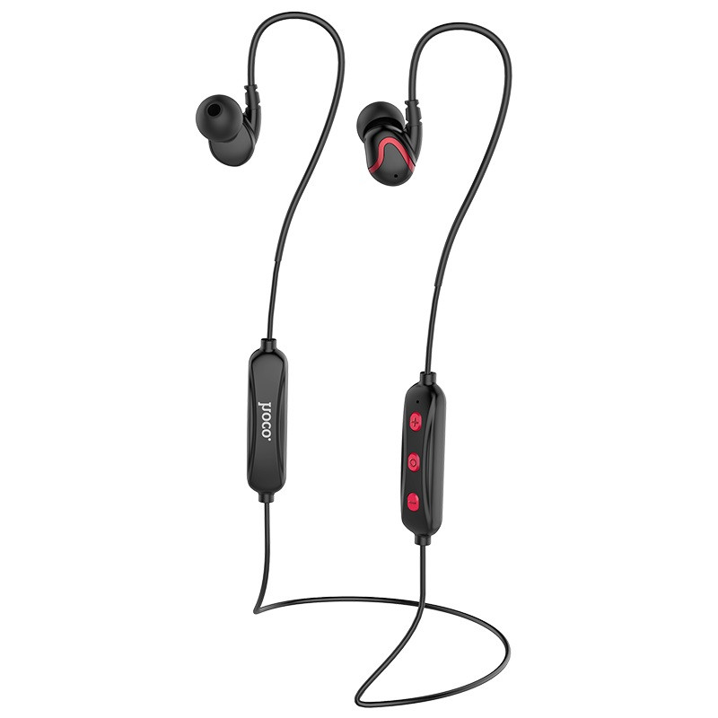Tai nghe Bluetooth nhét tai thể thao kiểu dáng ear-buds chắc chắn chuẩn Bluetooth V4.2 hiện đại, âm thanh rõ ràng, thời gian nghe gọi lên đến 6 giờ liên tục - Hàng chính hãng
