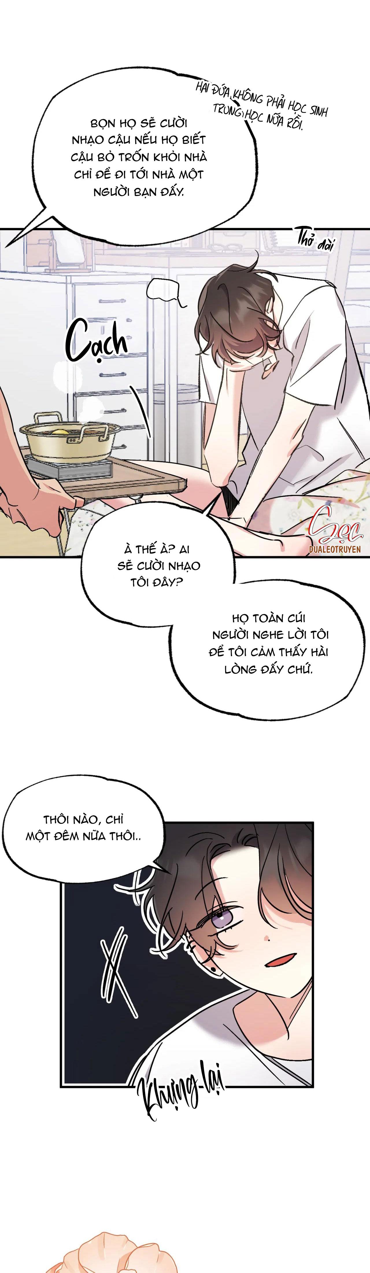 (abo) vũ trụ nơi em xuống chapter 4 25