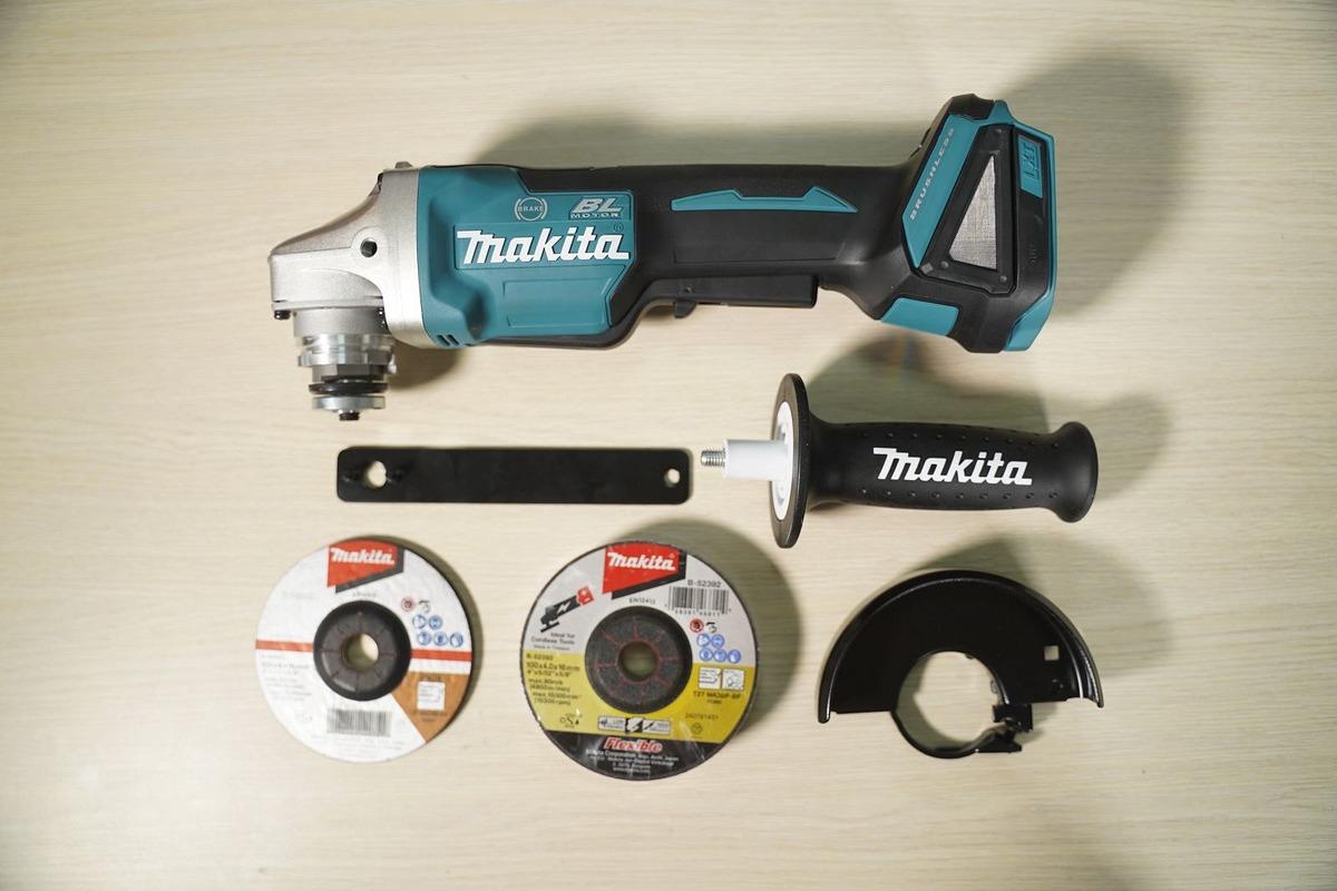 MÁY MÀI GÓC DÙNG PIN 18V 100MM MAKITA DGA408ZX1- HÀNG CHÍNH HÃNG
