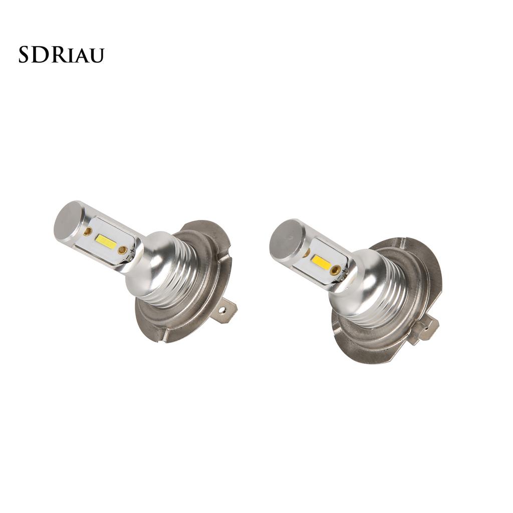 Bộ 2 Đèn Pha H7 Led 30w Ip67 Chống Thấm Nước Cho Xe Hơi